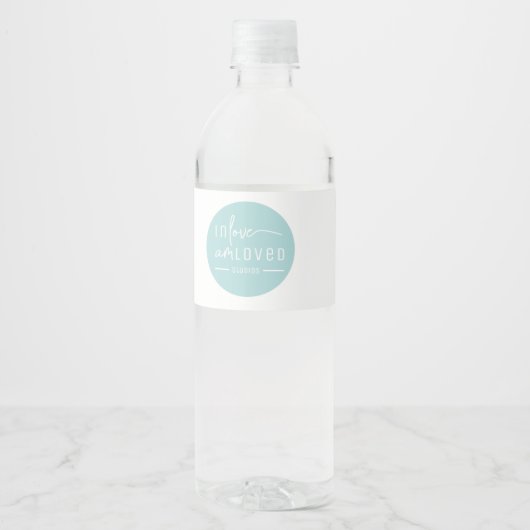 Étiquette de bouteille d'eau personnalisée (Devant)