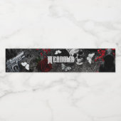 Étiquette de bouteille d'eau personnalisée Hauneli (Étiquettes simples)