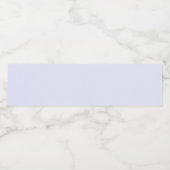 Étiquette de bouteille d'eau personnalisée Lavende (Étiquettes simples)