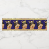 Étiquette de bouteille d'eau Prince Baby shower et (Étiquettes simples)