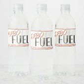 Étiquette de bouteille d'eau Racecar Party (Bouteilles)