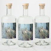 Étiquette de bouteille d'écureuil (Bouteilles)