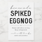 Étiquette de bouteille d'oignon fait maison (Étiquettes simples)