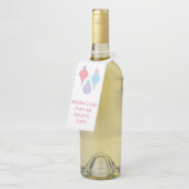 Étiquette de bouteille d'ornements suspendus par S (Incliné)
