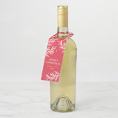 Étiquette de bouteille pour les fêtes de fin d'ann (Incliné)