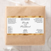 Étiquette de bouteilles de gouttelettes de cosméti (En situation)