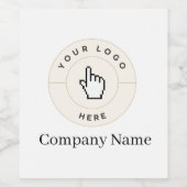 Étiquette de bouteilles de vin - Personnalisé (ajo (Étiquettes simples)