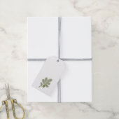 Étiquette de branche de pin (Avec de la ficelle)