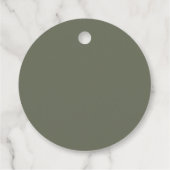 Étiquette de Bruit Vert de la Mousse - Apparence P (Dos)