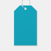 Étiquette de cadeau Bleu et Blanc Joyeux Pourim (Dos)