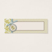 Étiquette de cadeau Classy Olive TY Skinny (Dos)