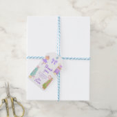 Étiquette de cadeau d'anniversaire Casse-Noisette (Avec de laficelle)