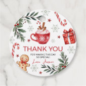 Étiquette de cadeau d'anniversaire de Cocoa d'hive (Devant)