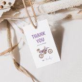 Étiquette de cadeau d'anniversaire pour fille avec