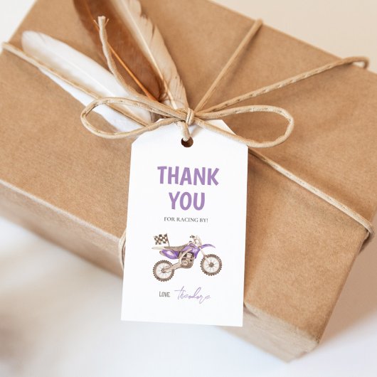 Étiquette de cadeau d'anniversaire pour fille de m