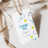 Étiquette de cadeau d'anniversaire sur le thème du