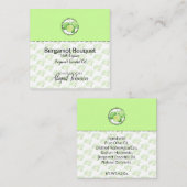 Étiquette de Cadeau de Bain & Corps Maison Citron  (Devant / Derrière)