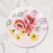 étiquette de cadeau de bapteme de mariage de margu (Dos)