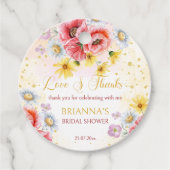 étiquette de cadeau de bapteme de mariage de margu (Devant)