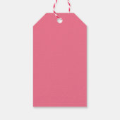 Étiquette de cadeau de biscuit de Noël (Dos)