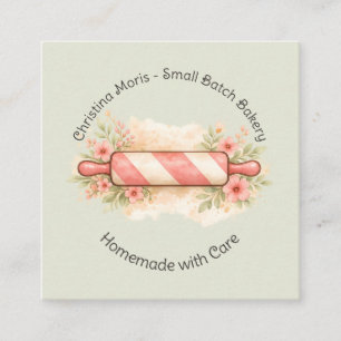 Étiquette de cadeau de boulangerie en petite série