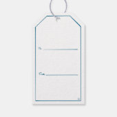 Étiquette de cadeau de brunch illustré (Dos)