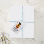 Étiquette de cadeau de citrouille de classe Hallow (Avec de laficelle)