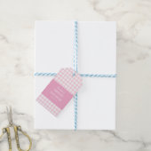 Étiquette de cadeau de douche de mariage de design (Avec de laficelle)