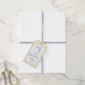 Étiquette de cadeau de douche de mariée au citron (Avec de la ficelle)
