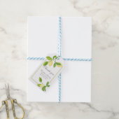 Étiquette de cadeau de douche de mariée aux citron (Avec de laficelle)