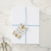 Étiquette de cadeau de douche de mariée sur le thè (Avec de laficelle)