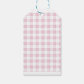 Étiquette de cadeau de douche pour bébé, voiture b (Dos)