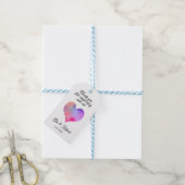 Étiquette de cadeau de faveur (Avec de laficelle)