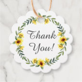 Étiquette de cadeau de faveur de Baby Shower de to (Devant)