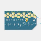 Étiquette de cadeau de félicitations pour Maman Be (Devant (Horizontal))