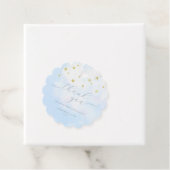 Étiquette de cadeau de fête de douches de mariée S (En situation)