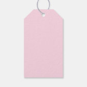 Étiquette de cadeau de fête de mariage de concepti (Dos)