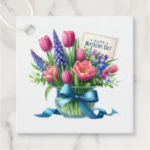 Étiquette de cadeau de fête des mères  (Devant)