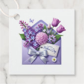 Étiquette de cadeau de Fête des Mères (Devant)