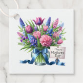Étiquette de cadeau de fête des mères (Devant)