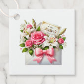 Étiquette de cadeau de fête des mères  (Devant)