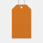 Étiquette de cadeau de fête Halloween Chat Noir (Dos)