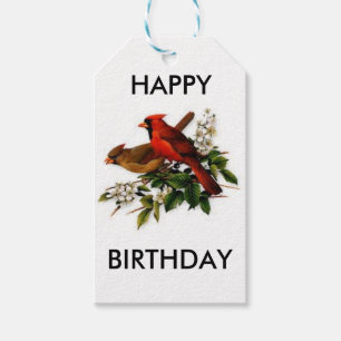 Étiquette de cadeau de joyeux anniversaire de