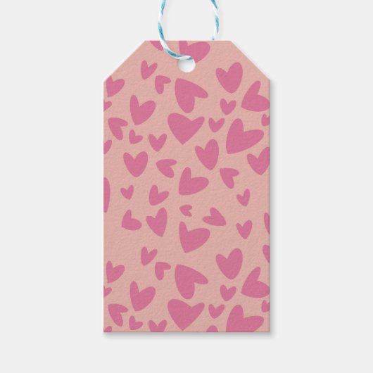 étiquette de cadeau de la Saint-Valentin (Devant)