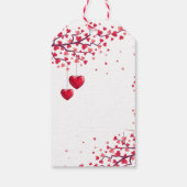 Étiquette de cadeau de la Saint-Valentin (Dos)