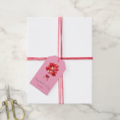 Étiquette de cadeau de la Saint-Valentin avec ball (Avec de la ficelle)