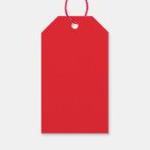 Étiquette de cadeau de la Saint-Valentin avec un d (Dos)