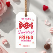 Étiquette de cadeau de la Saint-Valentin pour l'am