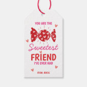 Étiquette de cadeau de la Saint-Valentin pour l'am (Devant)