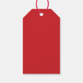 Étiquette de cadeau de la Saint-Valentin romantiqu (Dos)